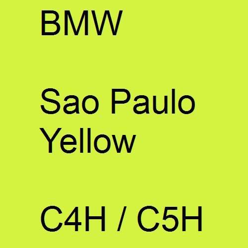 BMW, Sao Paulo Yellow, C4H / C5H.